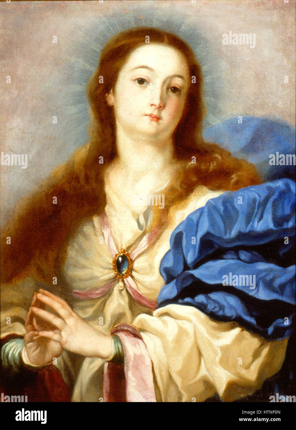 Padre Manuel El jesuita - L Immacolata Concezione - Google Art Project Foto Stock Padre Manuel El jesuita - L Immacolata Concezione - Google Art Project Foto Stock