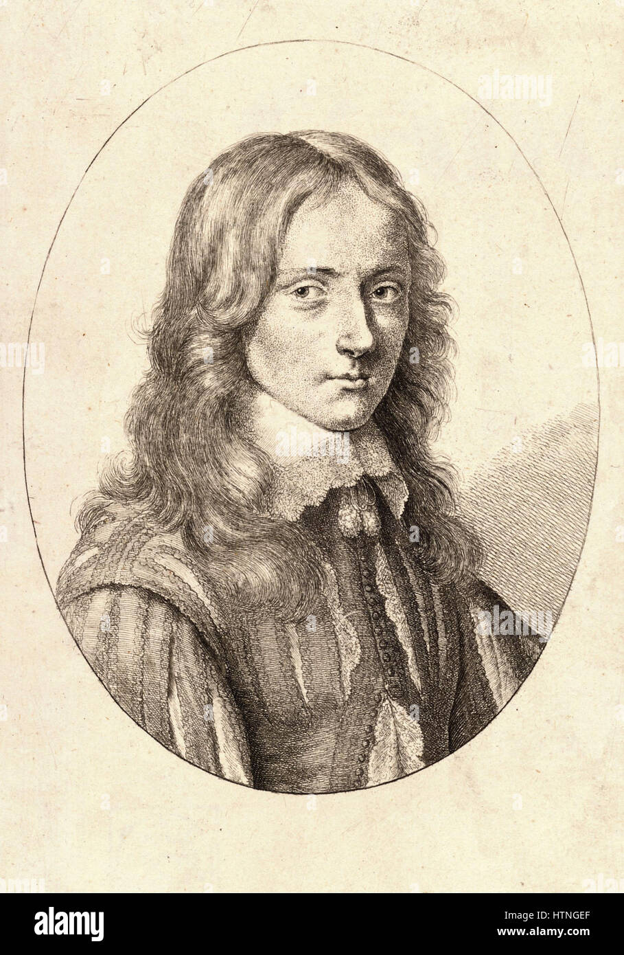 Venceslao Hollar - Caspar Kinschot (stato 1) Foto Stock