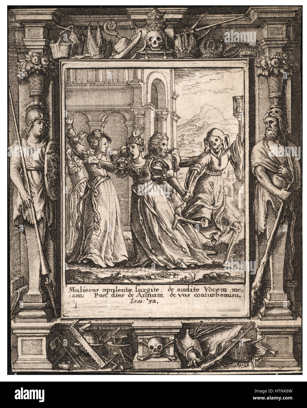 "Queen (State 1)" di Wenceslas Hollar è un'incisione che ritrae una figura femminile regale, probabilmente basata su una regina contemporanea. Il lavoro dettagliato si concentra sulle caratteristiche reali del soggetto, catturando la sua eleganza e statura in un'incisione finemente eseguita. Foto Stock