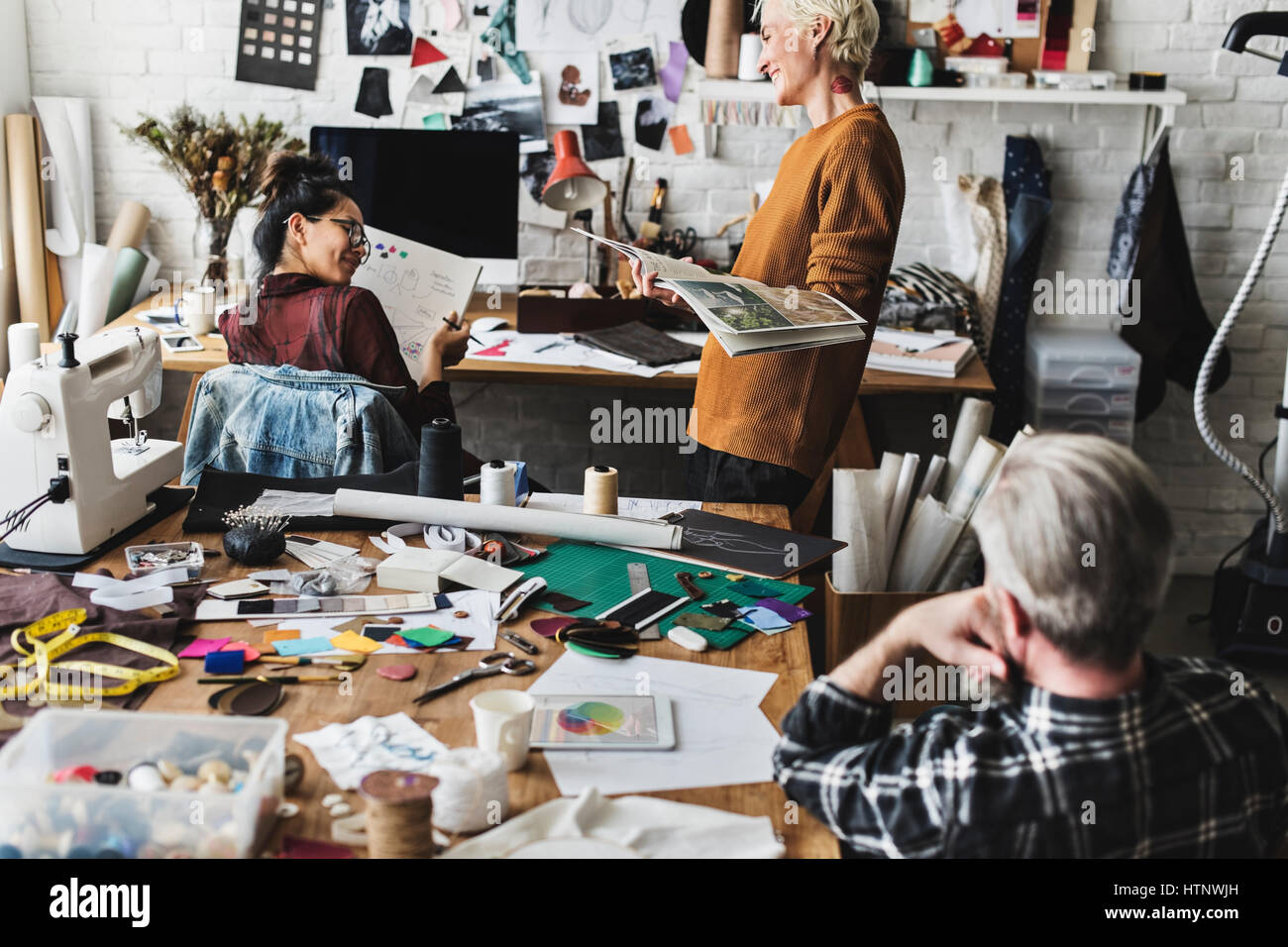 Creative Design vestire moda Concetto elegante Foto Stock