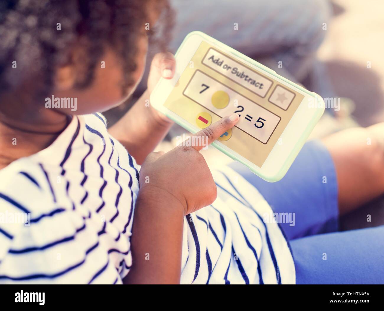 Educazione degli studenti equazione matematica simbolo Foto Stock