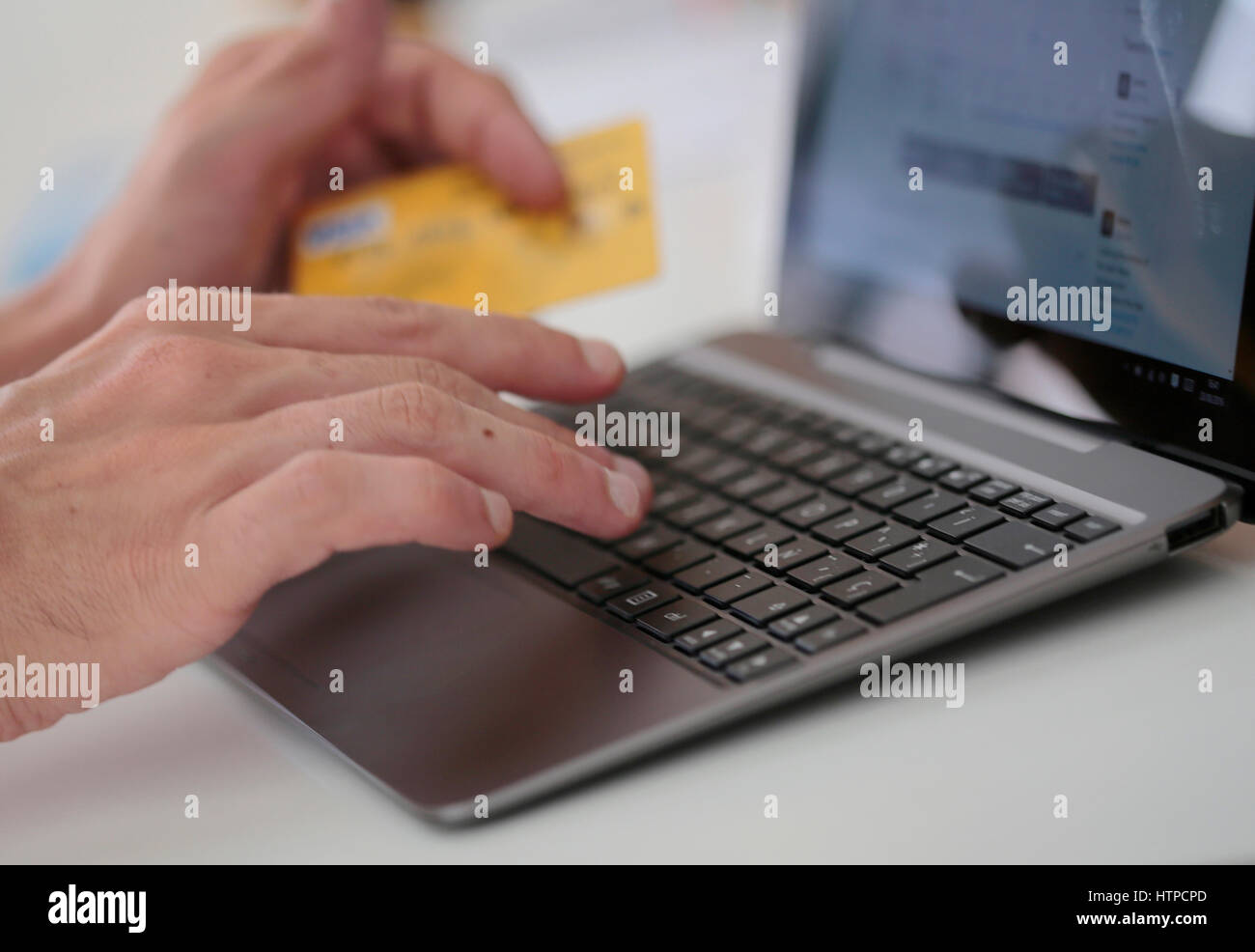 Personal home accounting Foto Stock