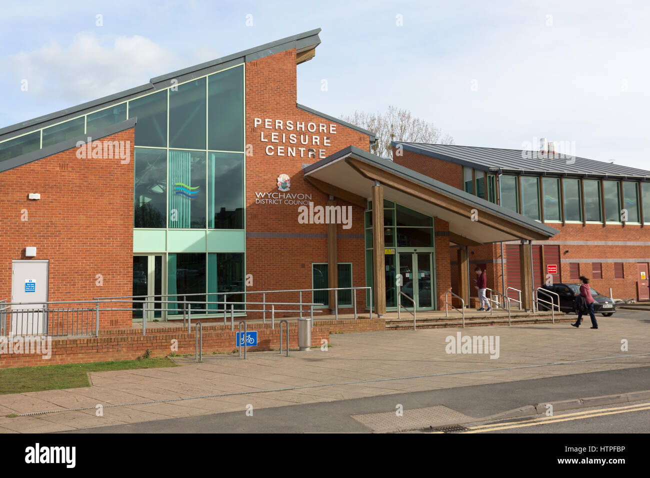 Pershore Leisure Centre, Worcestershire Inghilterra REGNO UNITO Foto Stock