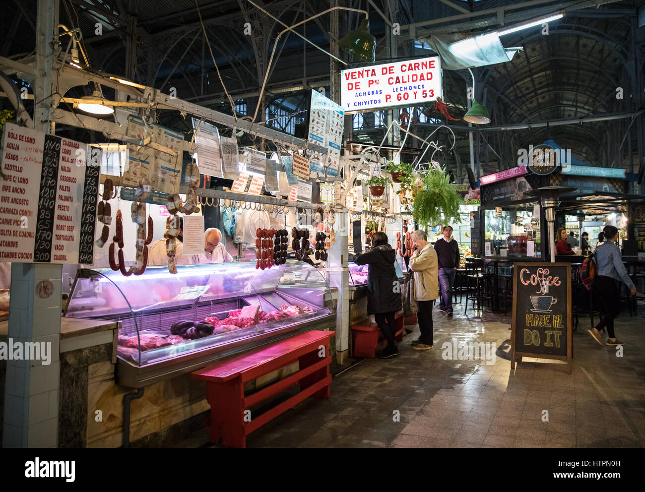 Mercato di San Telmo Foto Stock