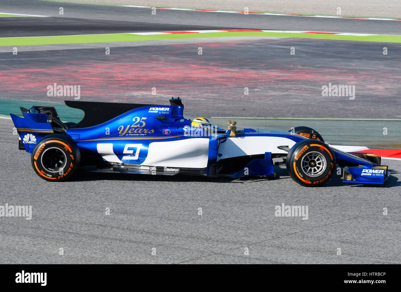 Circuito de Catalunya, Montmelo vicino a Barcellona, Spagna, 27.2.-2.3.2017, Formula uno giorni di prova --- Marcus Ericsson (SWE), Sauber C36 Foto Stock