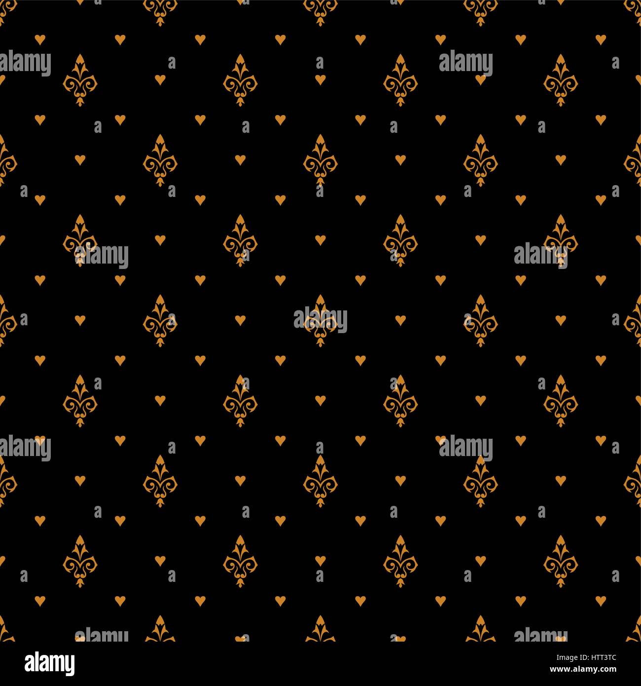 Vector seamless pattern. Luxury Gold texture. Pattern può essere utilizzata come sfondo, sfondo, involucro, pagina compilate, un elemento di decoro, ornati st Illustrazione Vettoriale