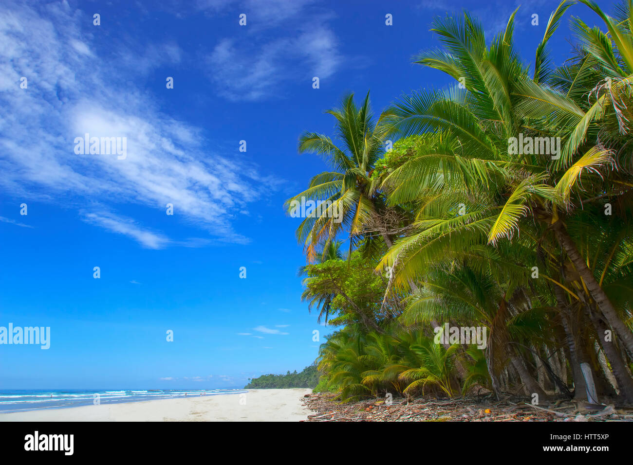 Spiaggia Tamarindo, Nicoya peninsula, Costa Rica Foto Stock