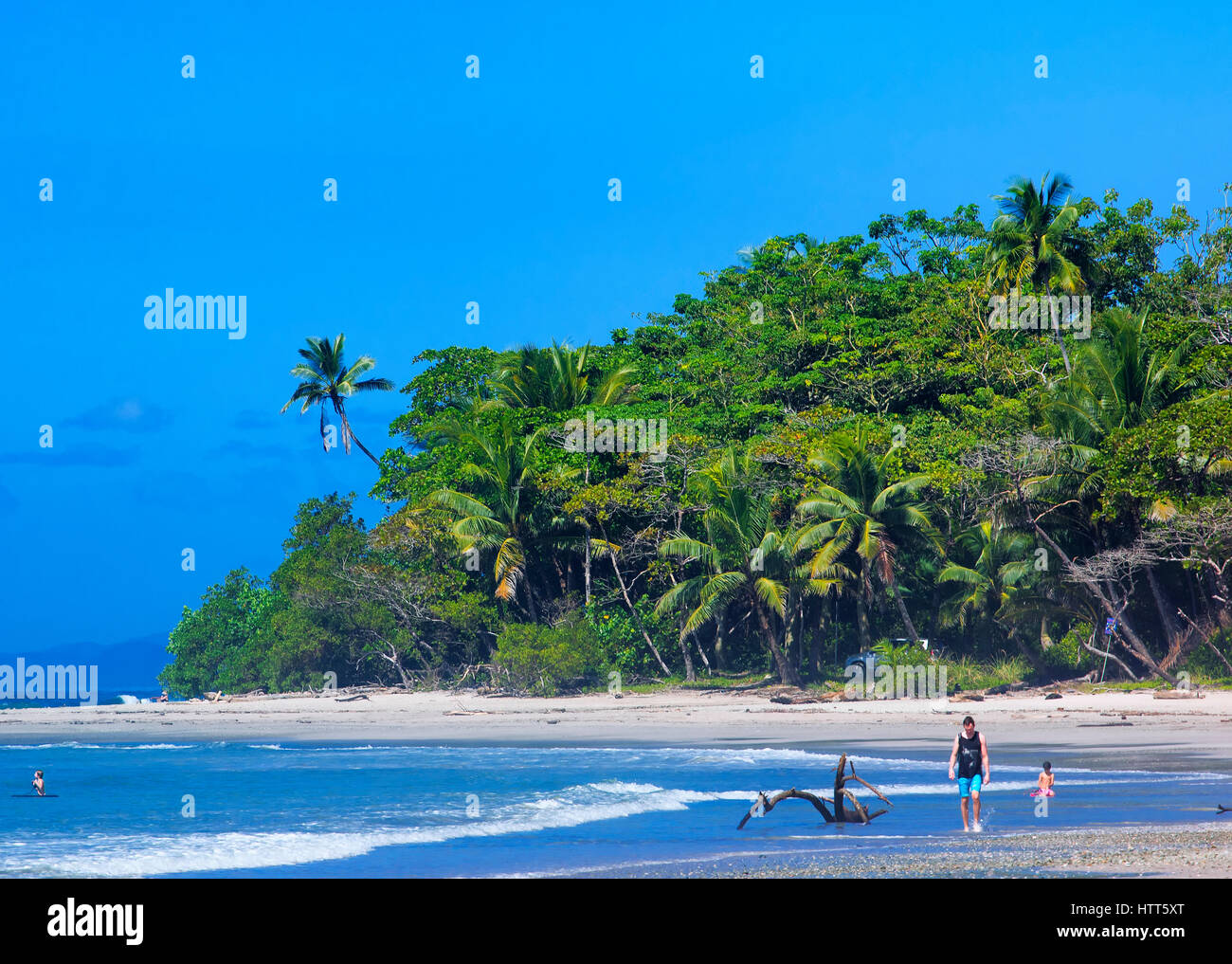 Spiaggia Tamarindo, Nicoya peninsula, Costa Rica Foto Stock