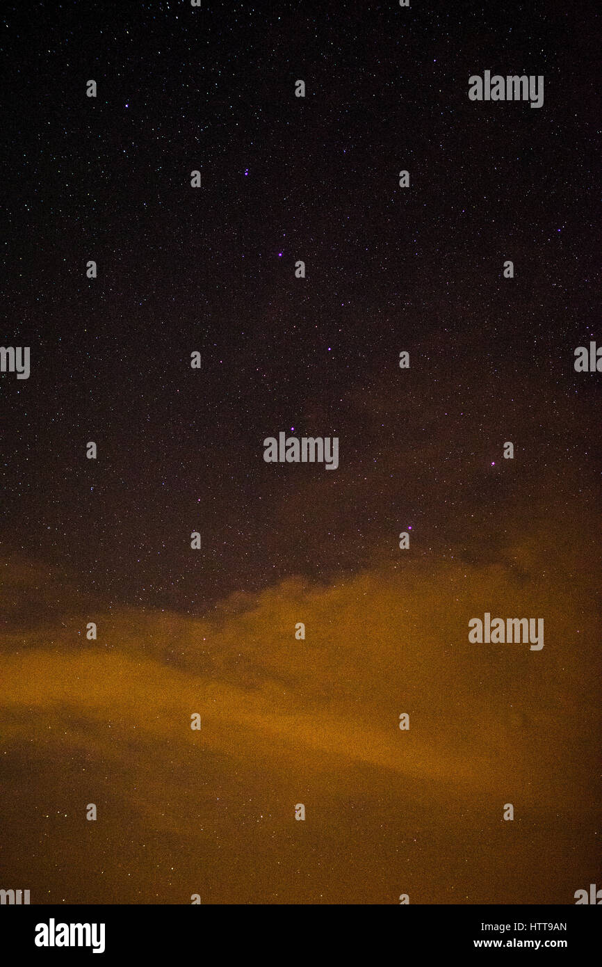 Grande Orso costellazione nel cielo della Provenza Foto Stock