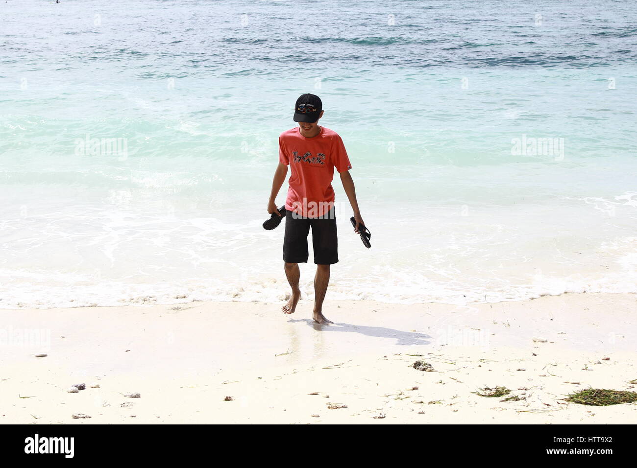 Questa immagine quando ho sul viaggio a Bali esattamente in corrispondenza PANDAWA BEACH Foto Stock