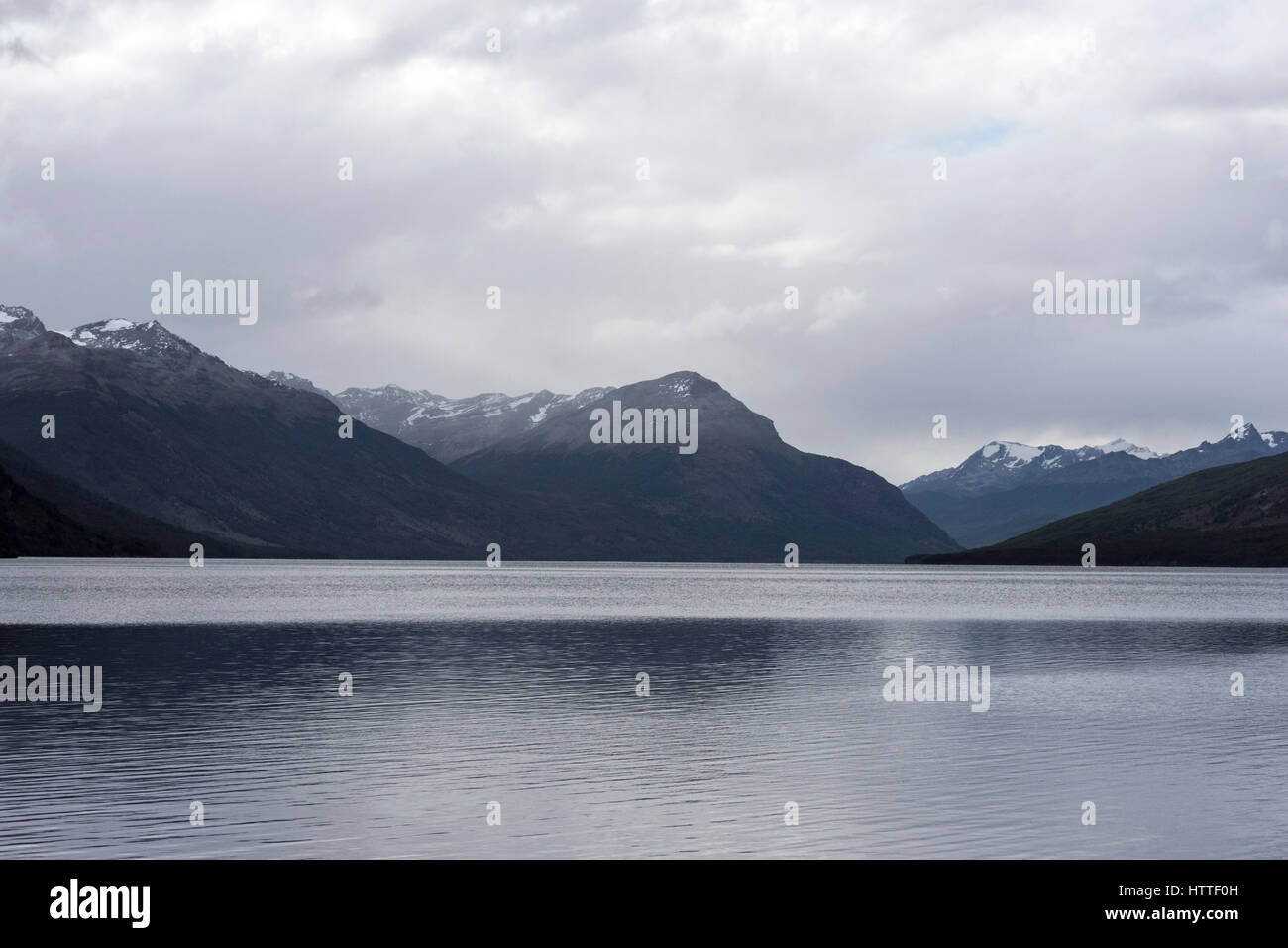 Lago Roca Foto Stock