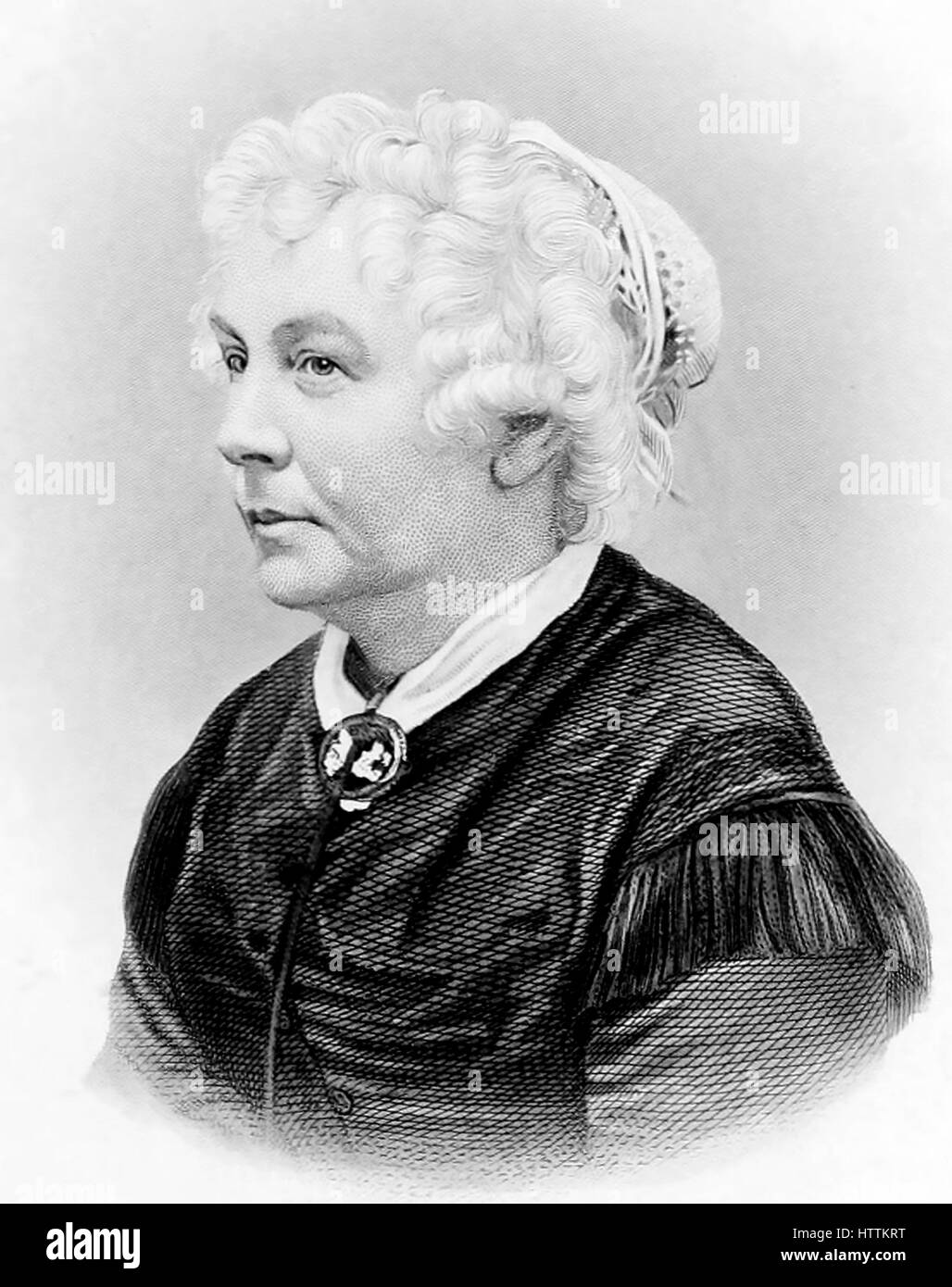 ELIZABETH CADY STANTON (1815-1902) American attivista sociale Foto Stock
