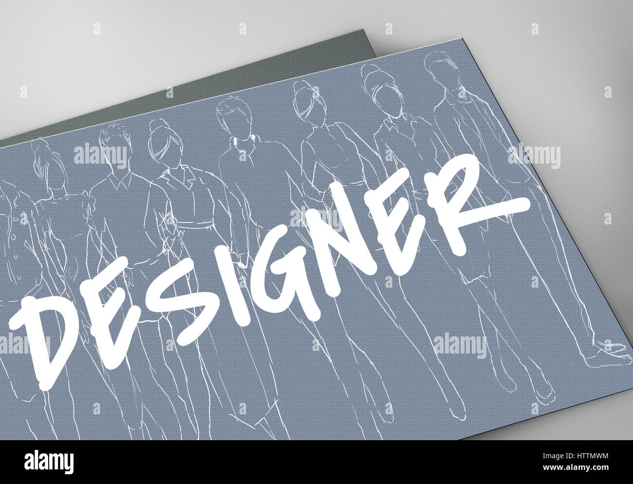 Moda stile tendenze di design creatività Foto Stock