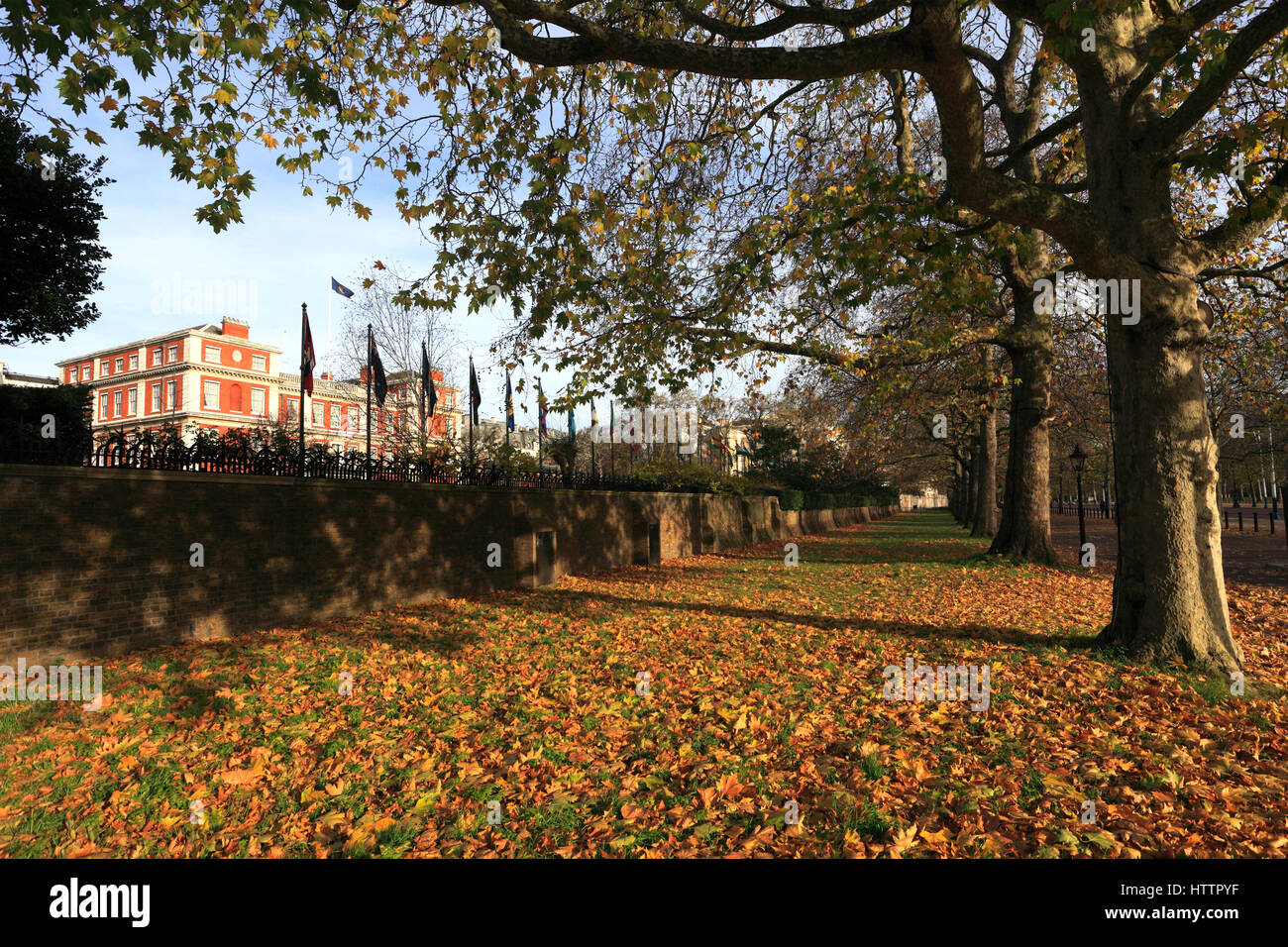 Marlborough House, grado che ho elencato la Mansion, sede del Commonwealth delle Nazioni e al Segretariato del Commonwealth, Pall Mall London City Foto Stock