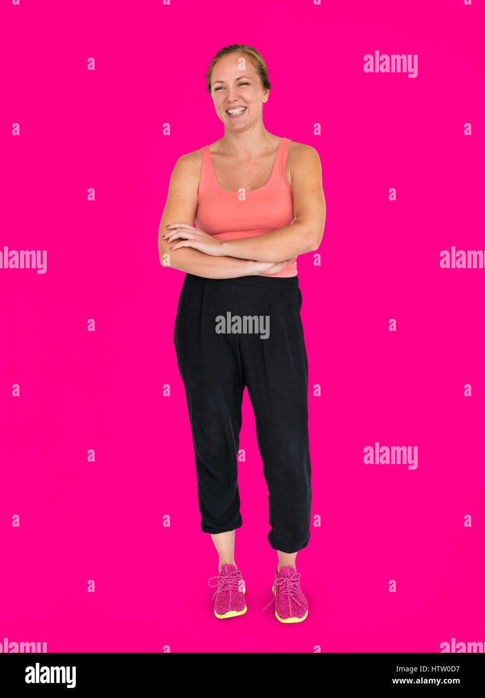 Studio ritratti Persone gara Foto Stock