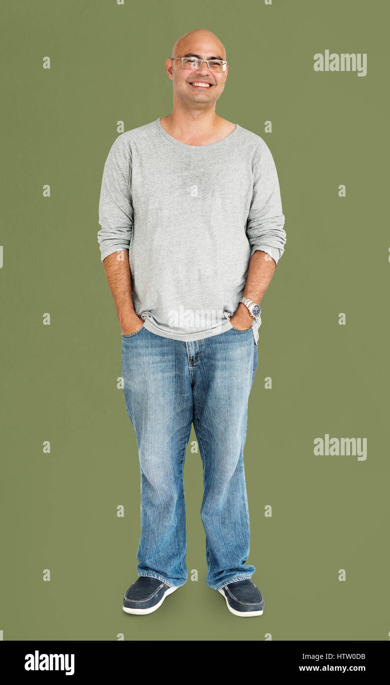 Studio ritratti Persone gara Foto Stock