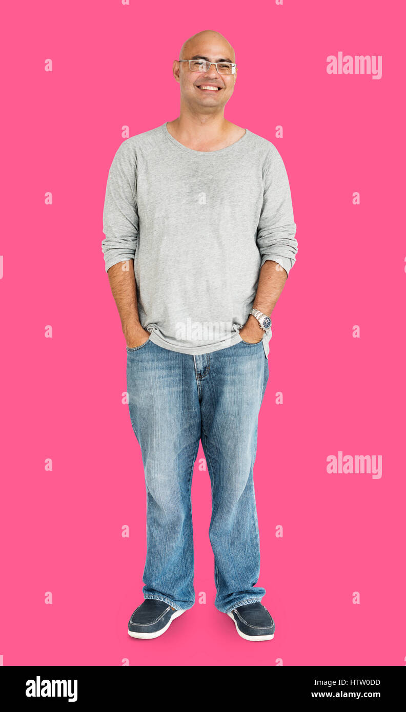 Studio ritratti Persone gara Foto Stock