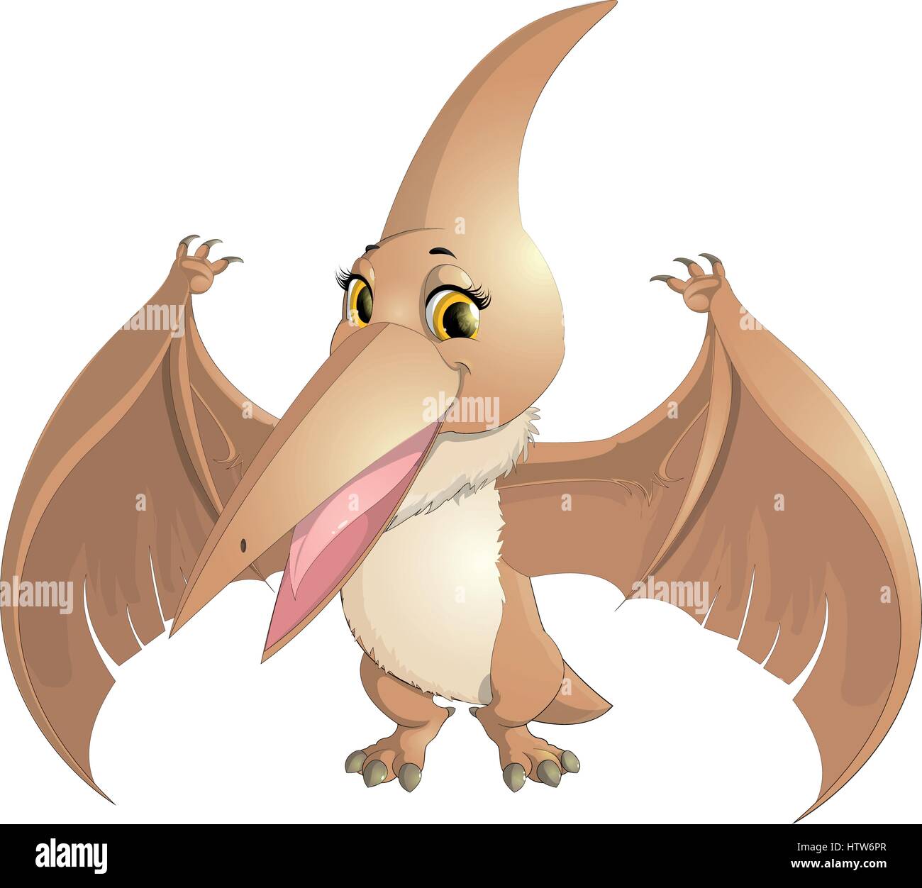 Bella stecca dinosauro Illustrazione Vettoriale