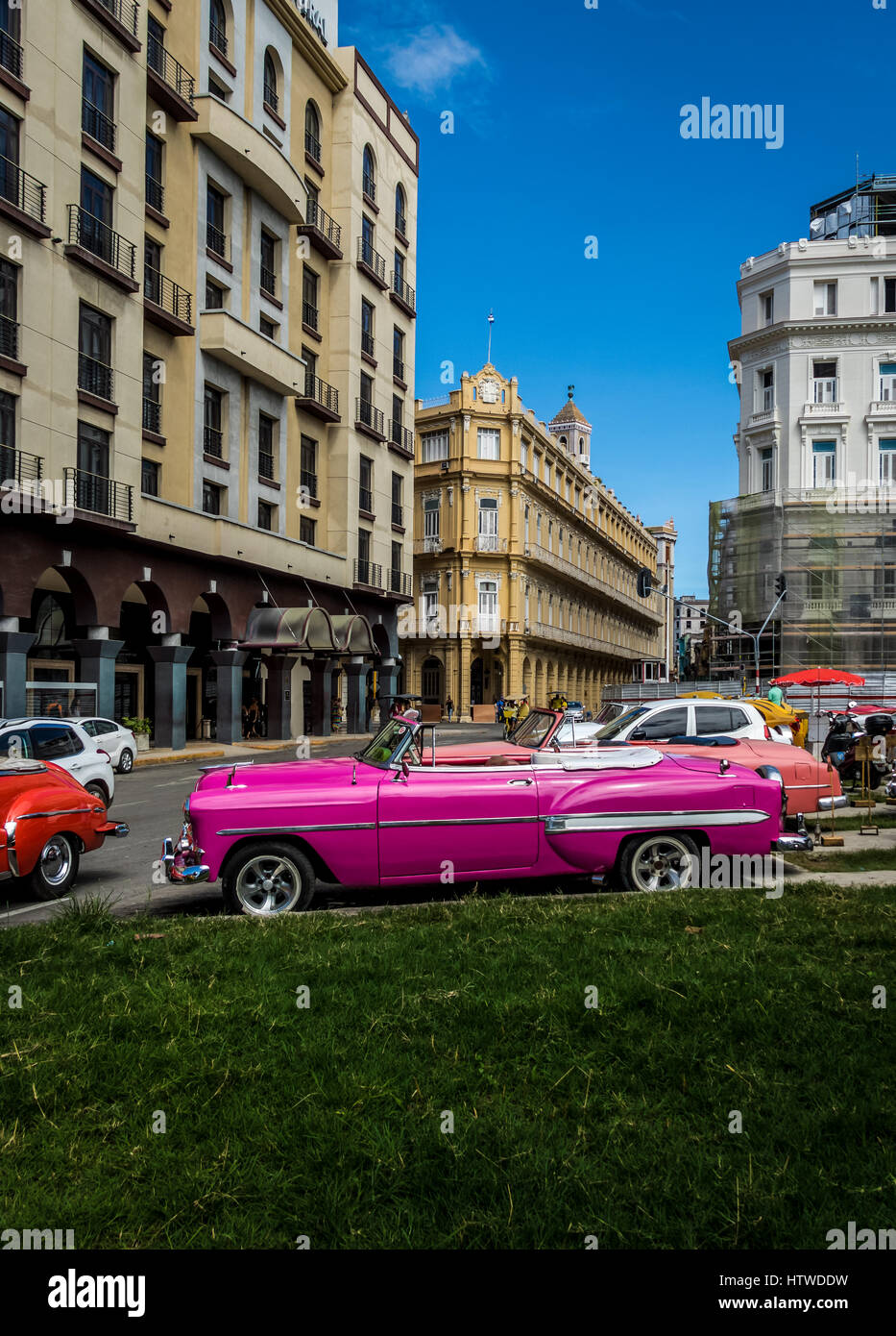 Auto d'epoca - Havana, Cuba Foto Stock