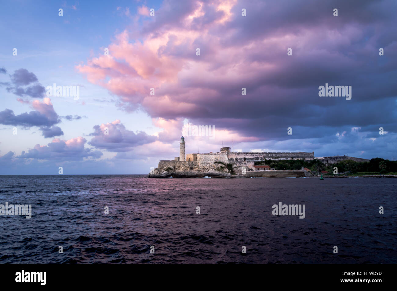El Morro Castle - Havana, Cuba Foto Stock