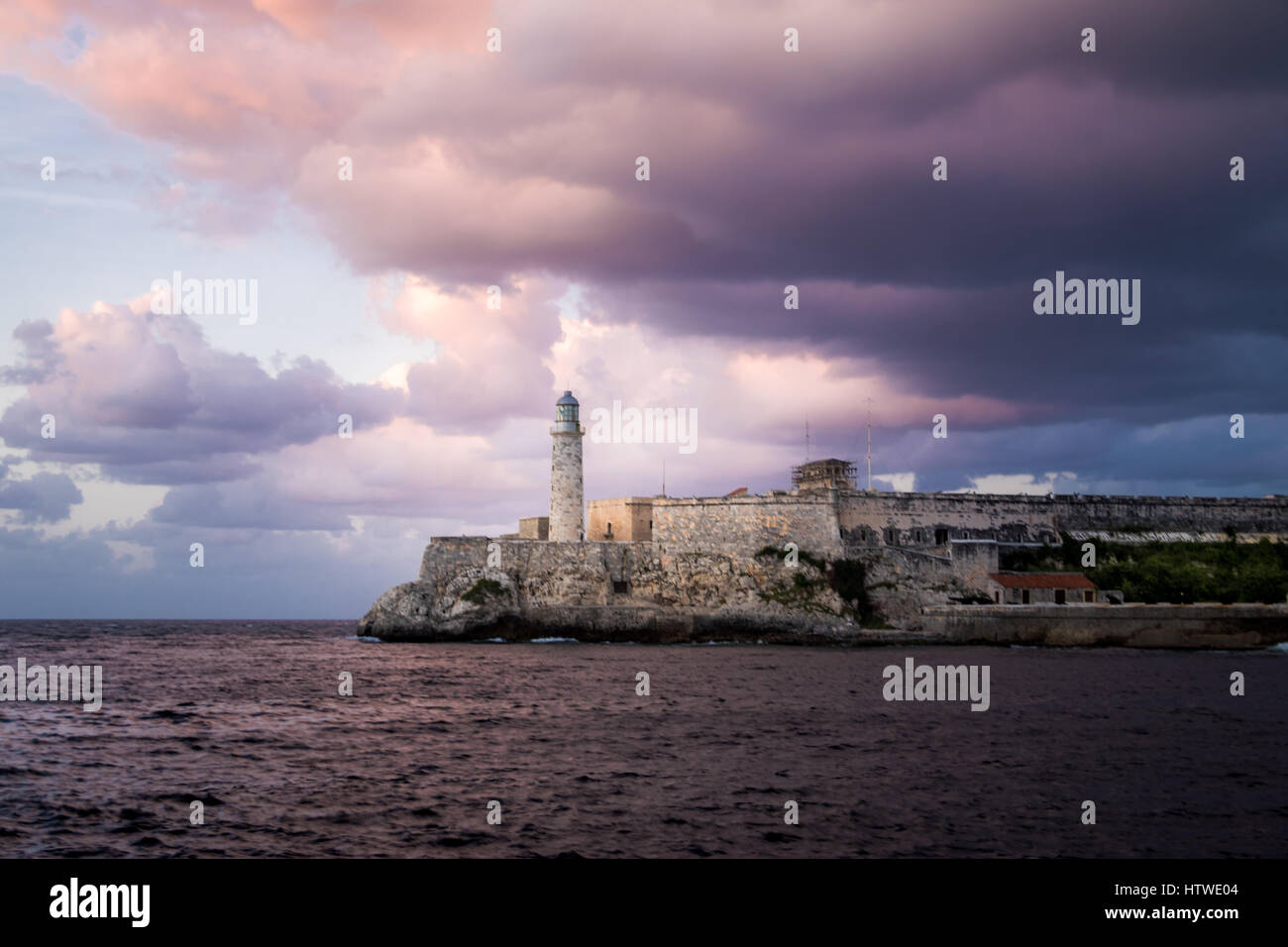 El Morro Castle - Havana, Cuba Foto Stock