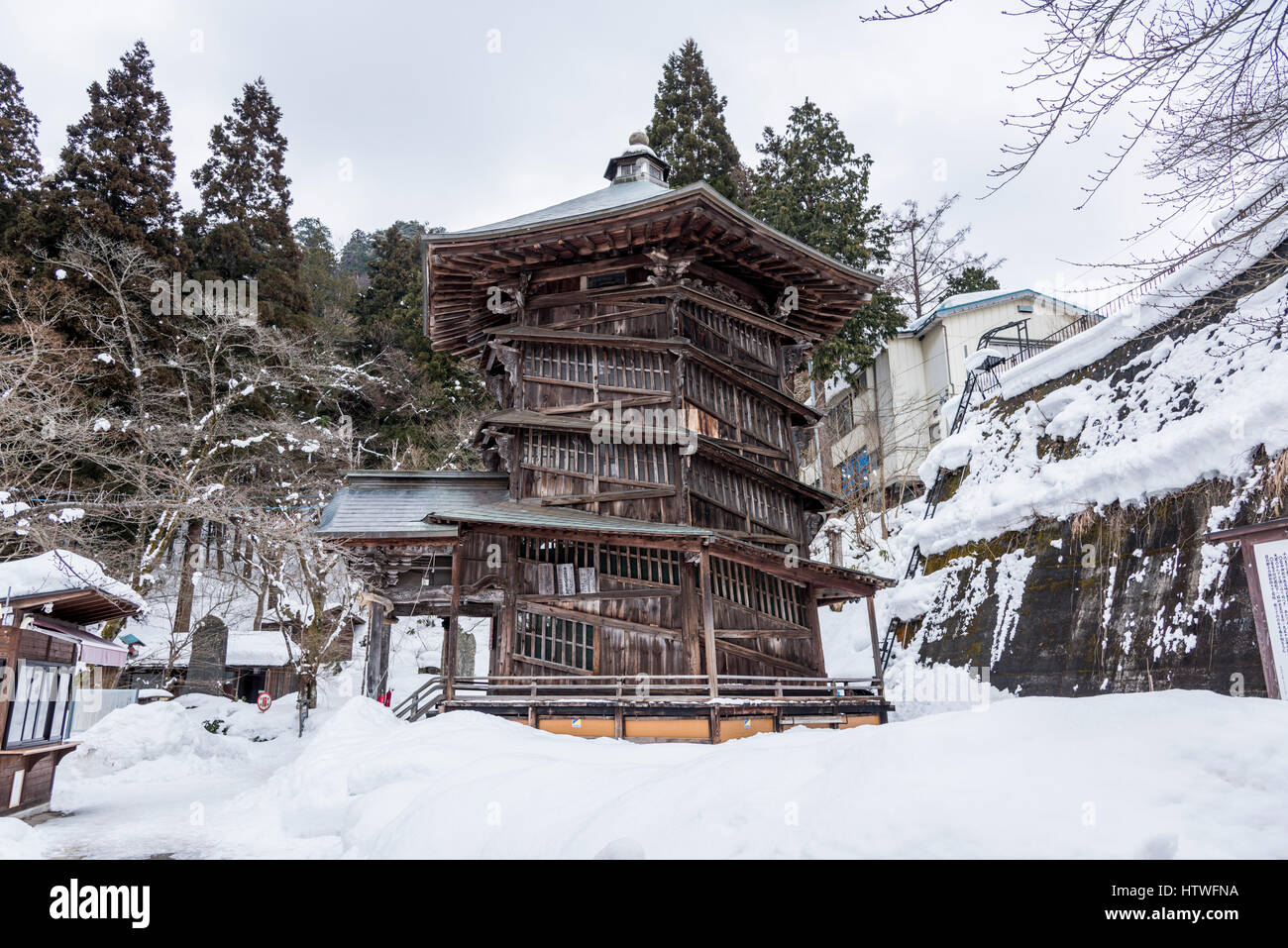 Sazaedo, Aizuwakamatsu Città, Fukushima Prefettura, Giappone Foto Stock
