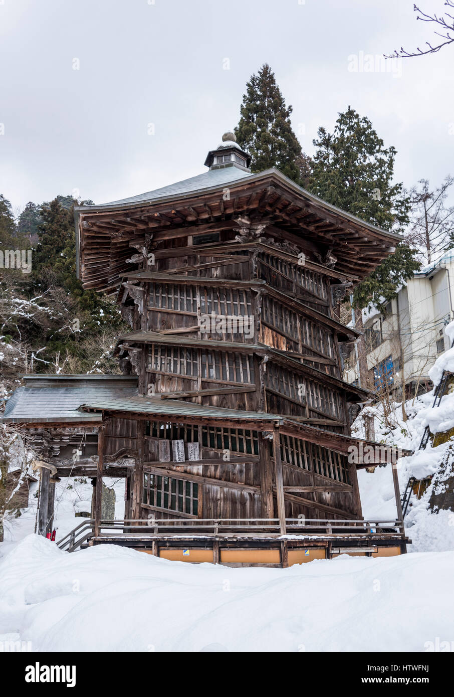 Sazaedo, Aizuwakamatsu Città, Fukushima Prefettura, Giappone Foto Stock