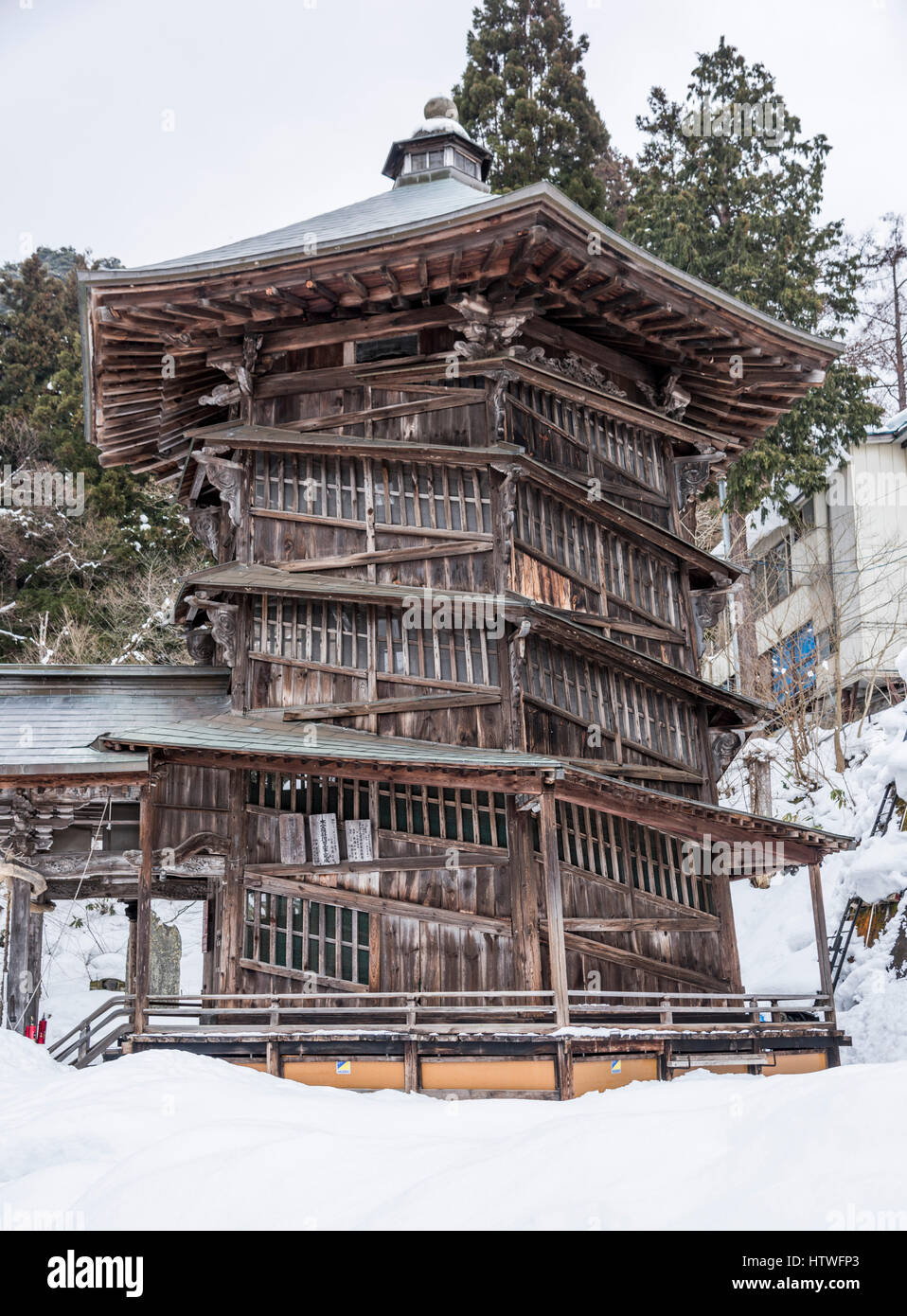 Sazaedo, Aizuwakamatsu Città, Fukushima Prefettura, Giappone Foto Stock