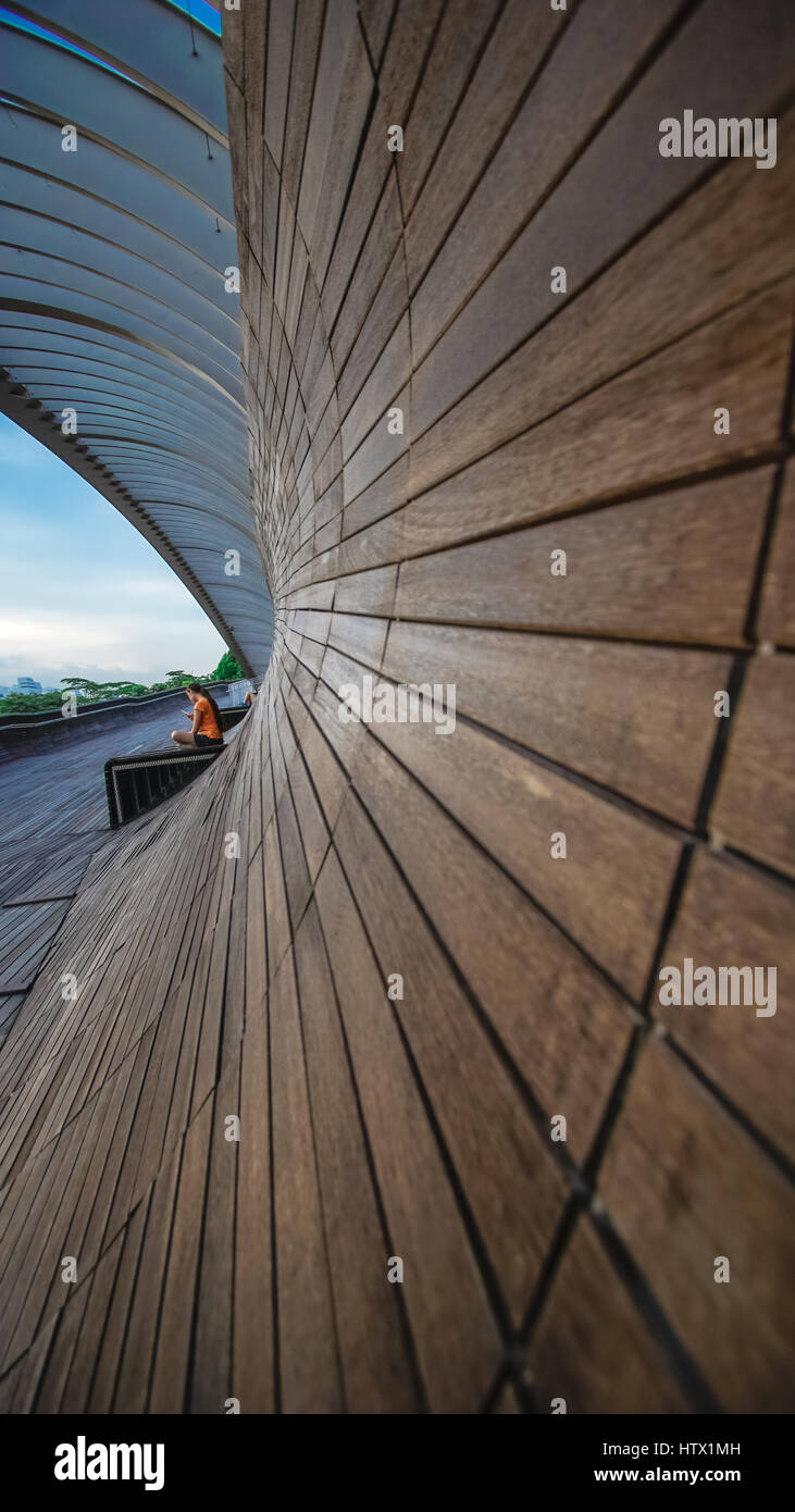 Onde di Henderson Bridge Foto Stock