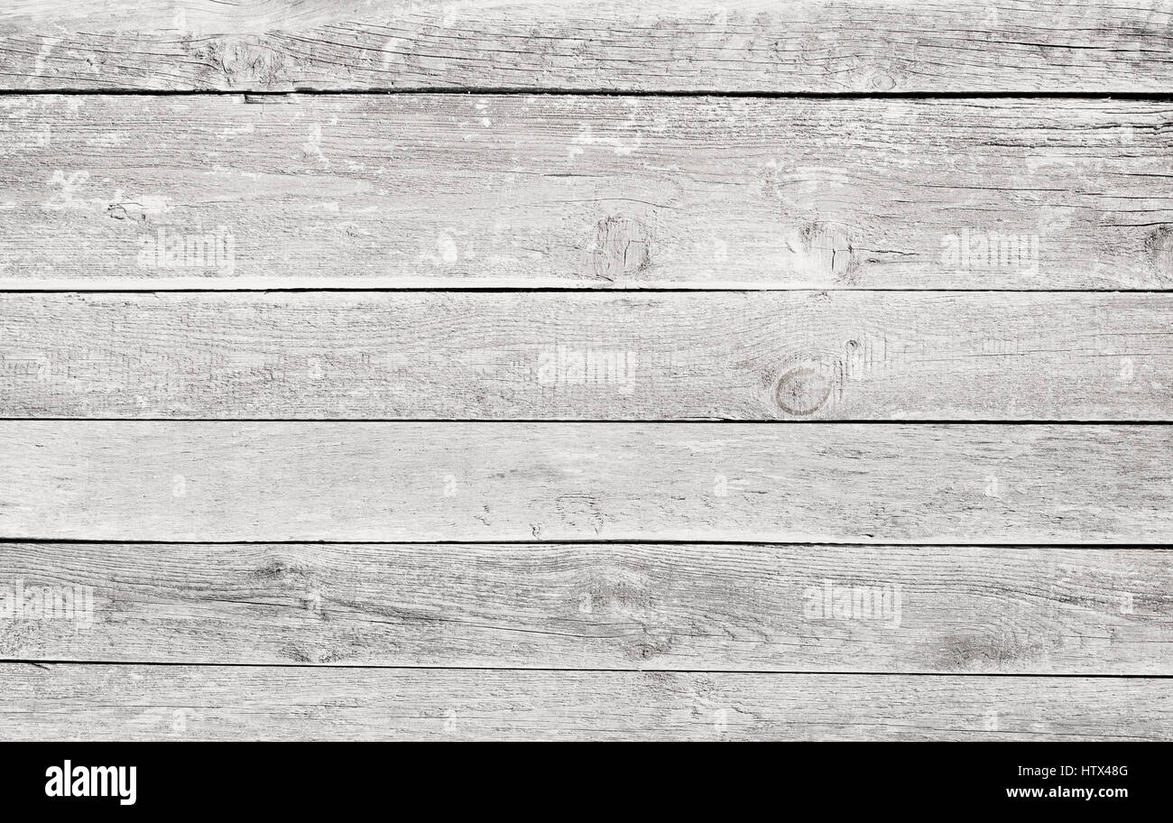 Vecchie tavole di legno, il piano portapaziente, la superficie del pavimento o parete. Texture di legno. Foto Stock