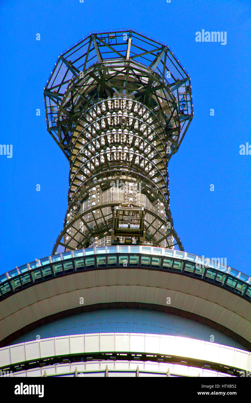 Immagine ravvicinata di Tokyo Skytree Sumida Tokyo Giappone Foto Stock