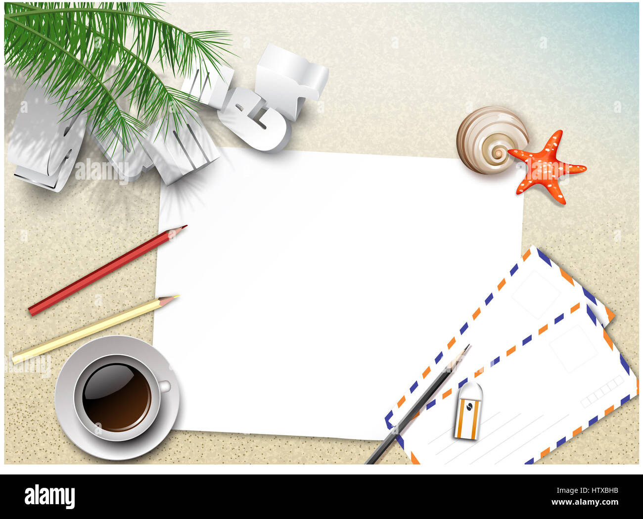 Romantico poca felicità Foto Stock