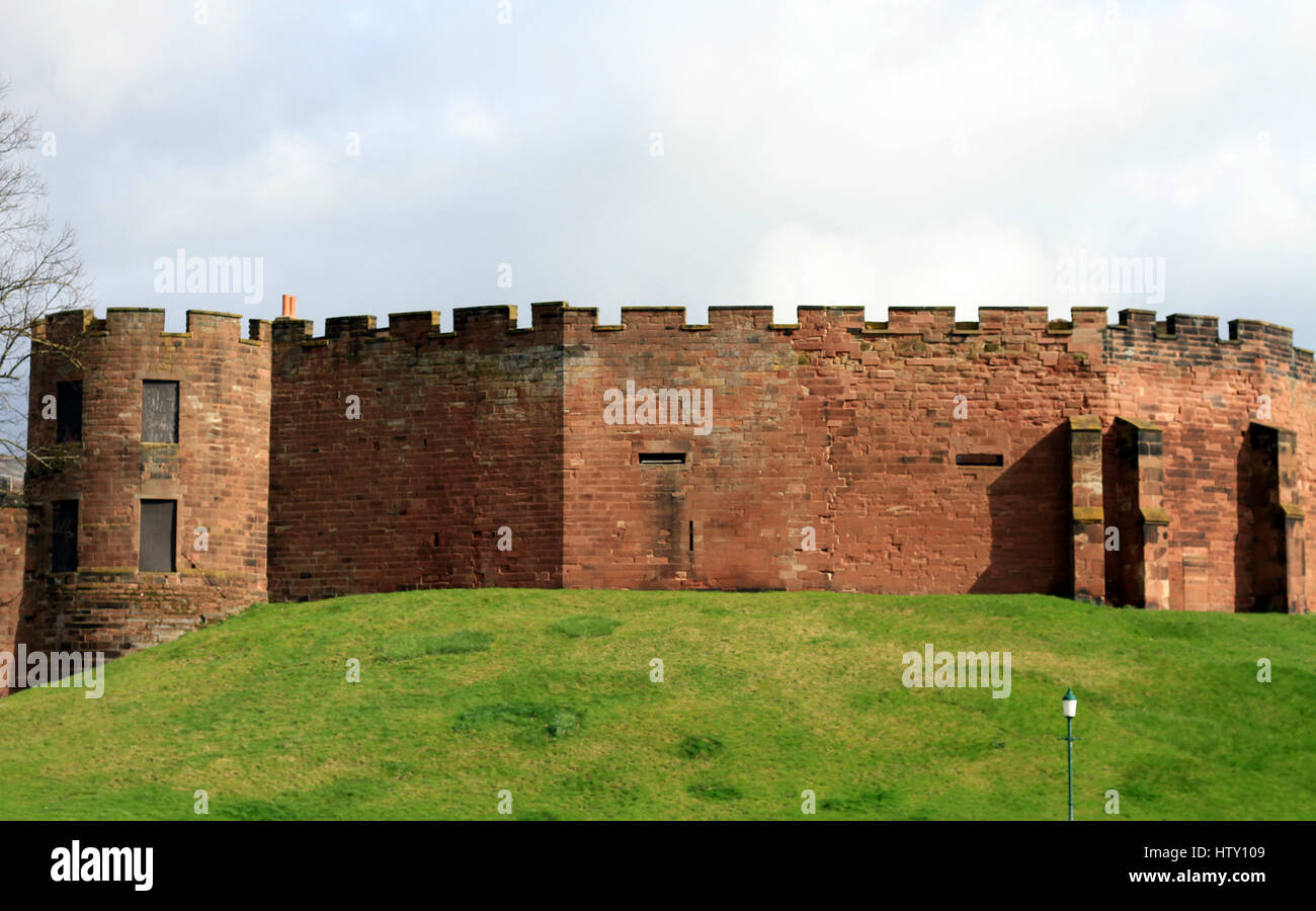 Castello di Chester Foto Stock
