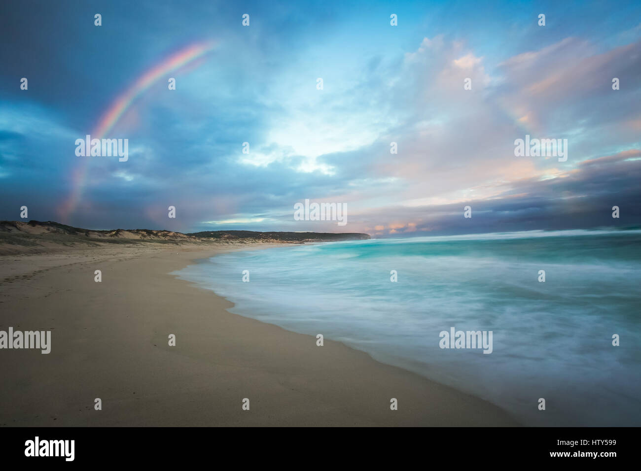 Arcobaleno - Kangaroo Island, Sud Australia Foto Stock