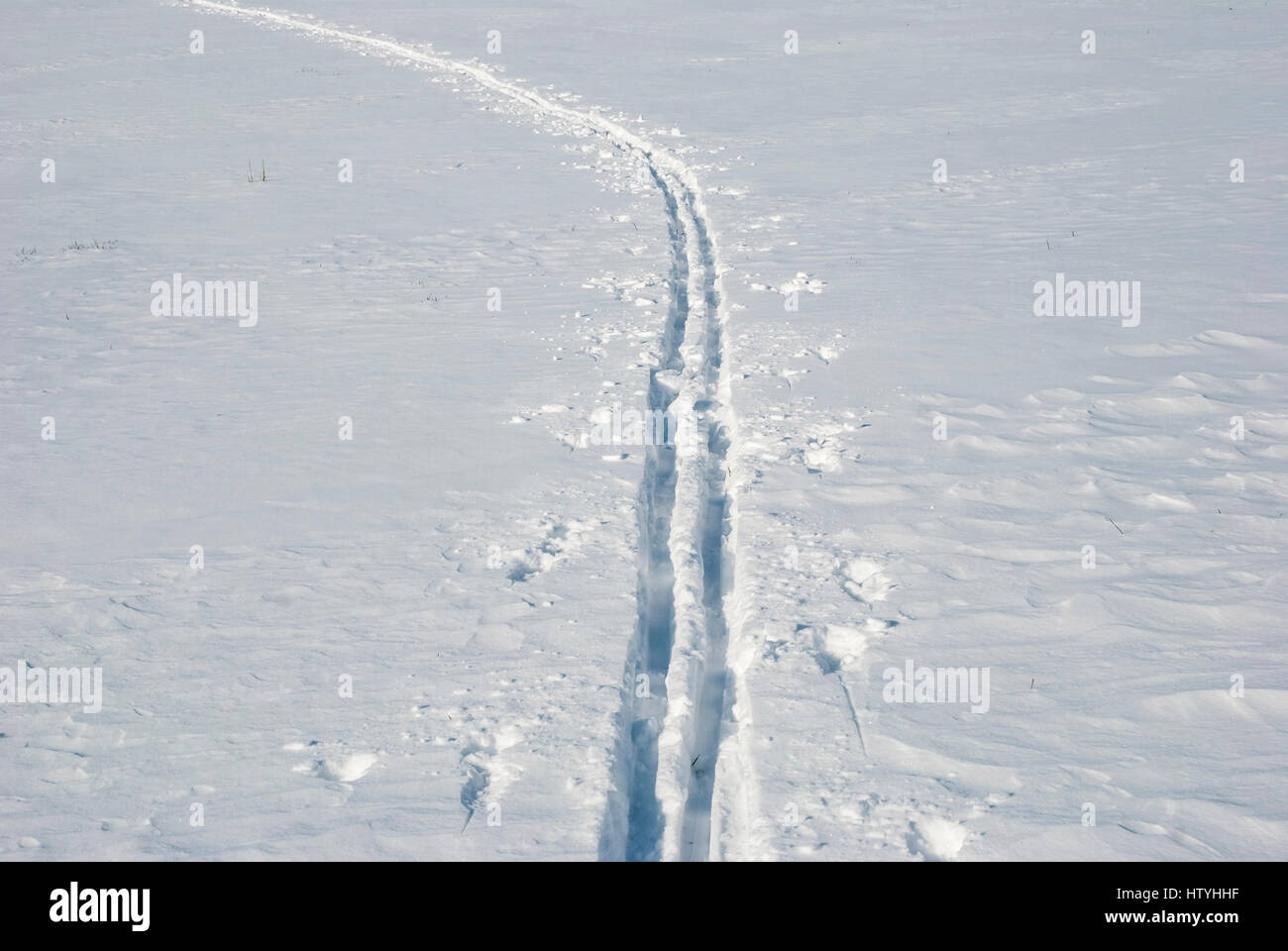 Sci di fondo Foto Stock