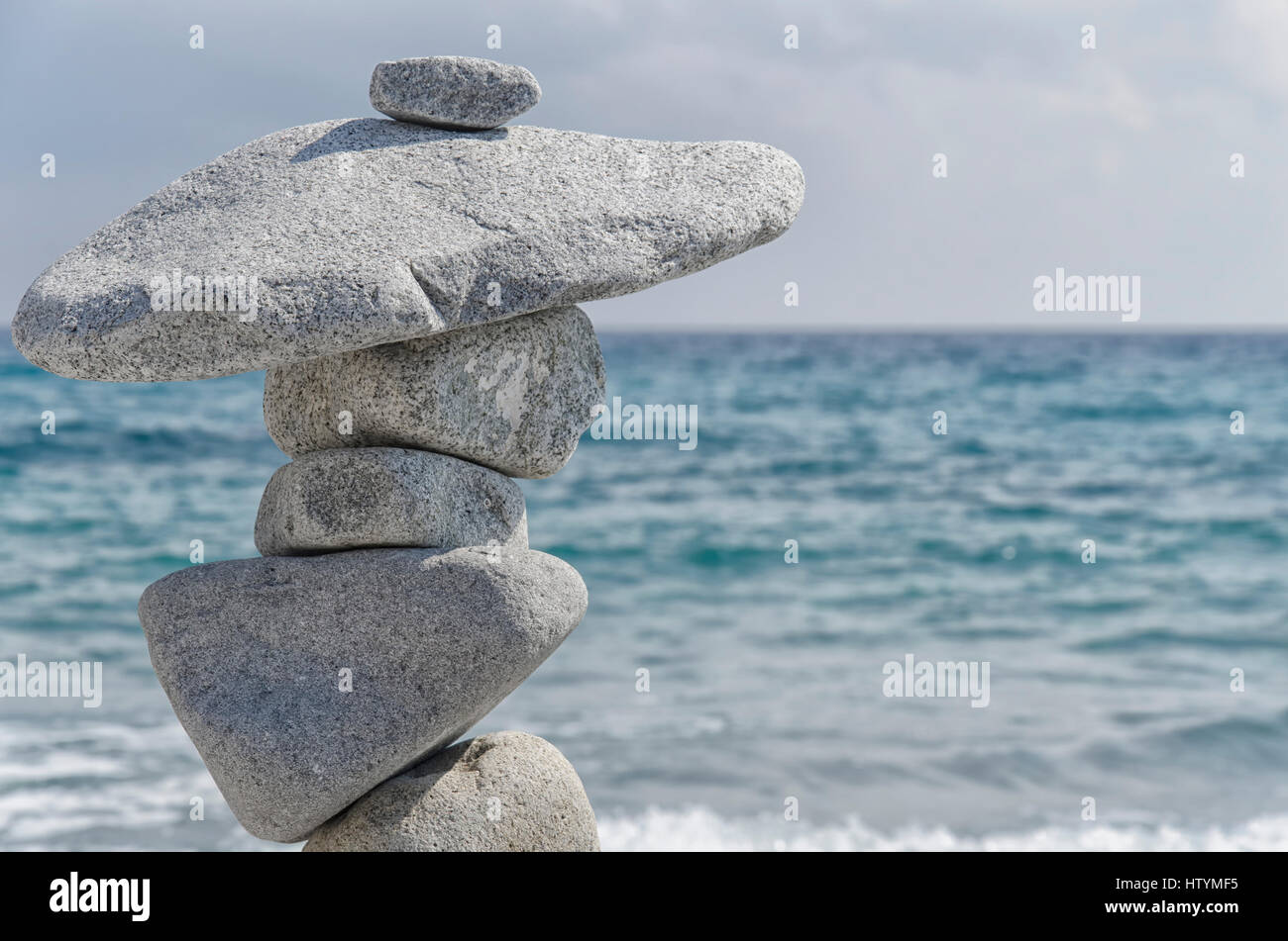 La bellezza della natura in equilibrio armonioso Foto Stock