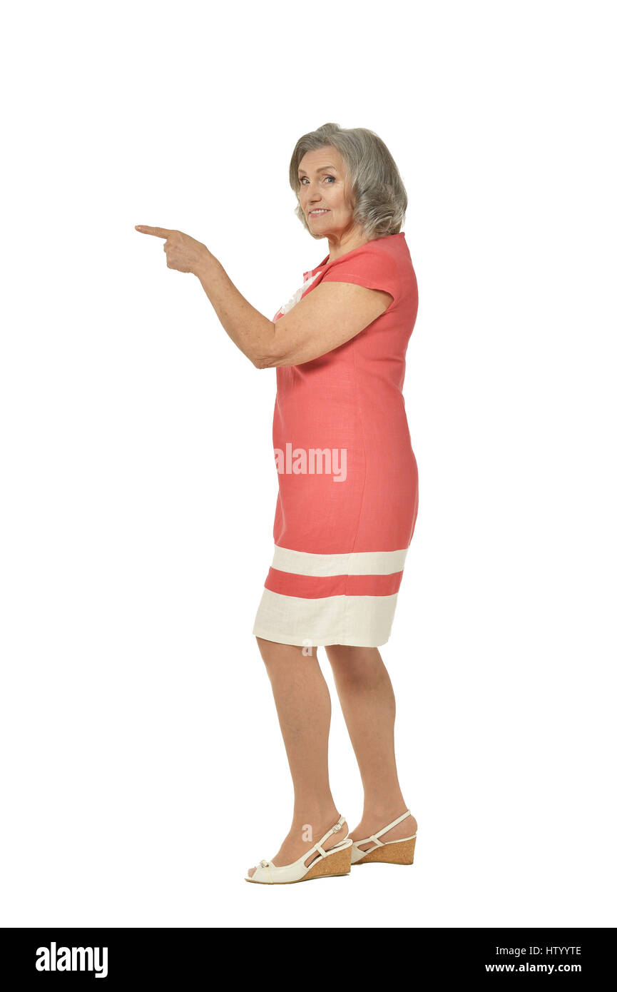 Ritratto di donna senior Foto Stock