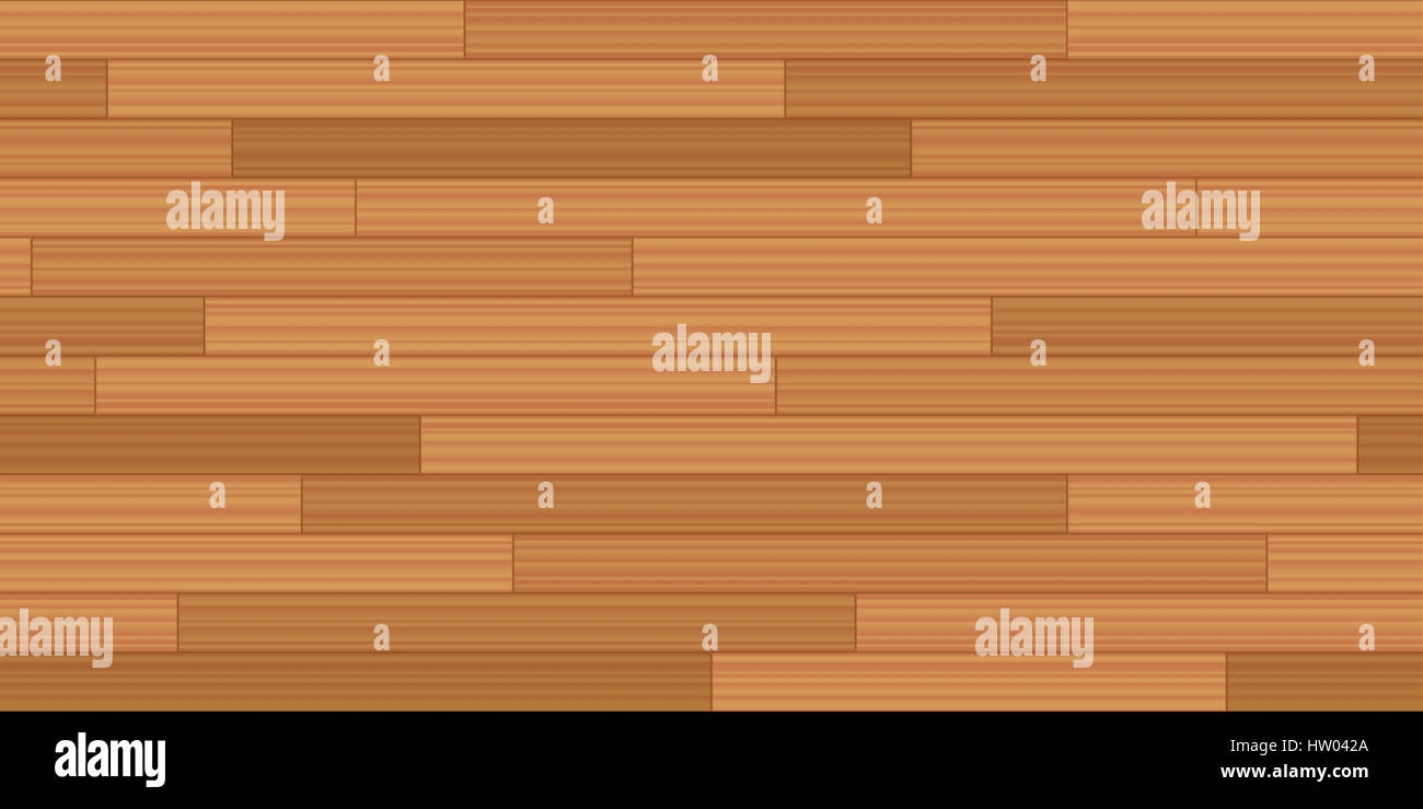 Pavimento parquet - Illustrazione del parquet vintage pattern con texture di legno - seamless estensibile in tutte le direzioni. Foto Stock