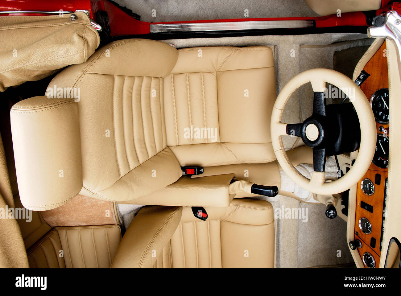 Antique, auto, automobile retro, paraurti, auto, cromo, classic, cabriolet, giorno, design, drive, Ford, faro, interno, lampada, lo stile di vita di lusso, Foto Stock