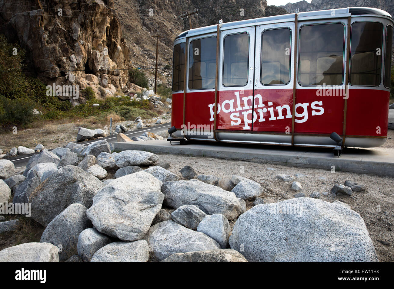 Palm Springs Aerial Tramway Foto Stock