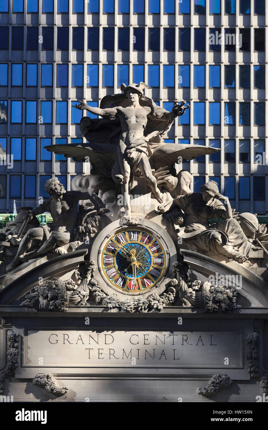 Stati Uniti d'America, New York New York City, Manhattan, Grand Central Station Foto Stock