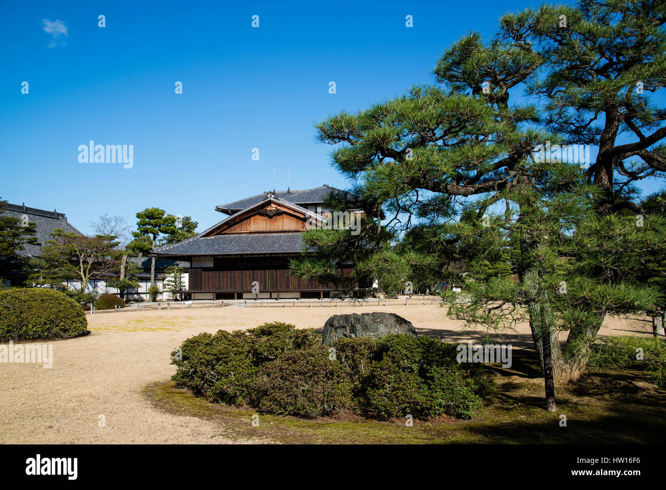 Interno del Castello di Nijo a Kyoto Foto Stock