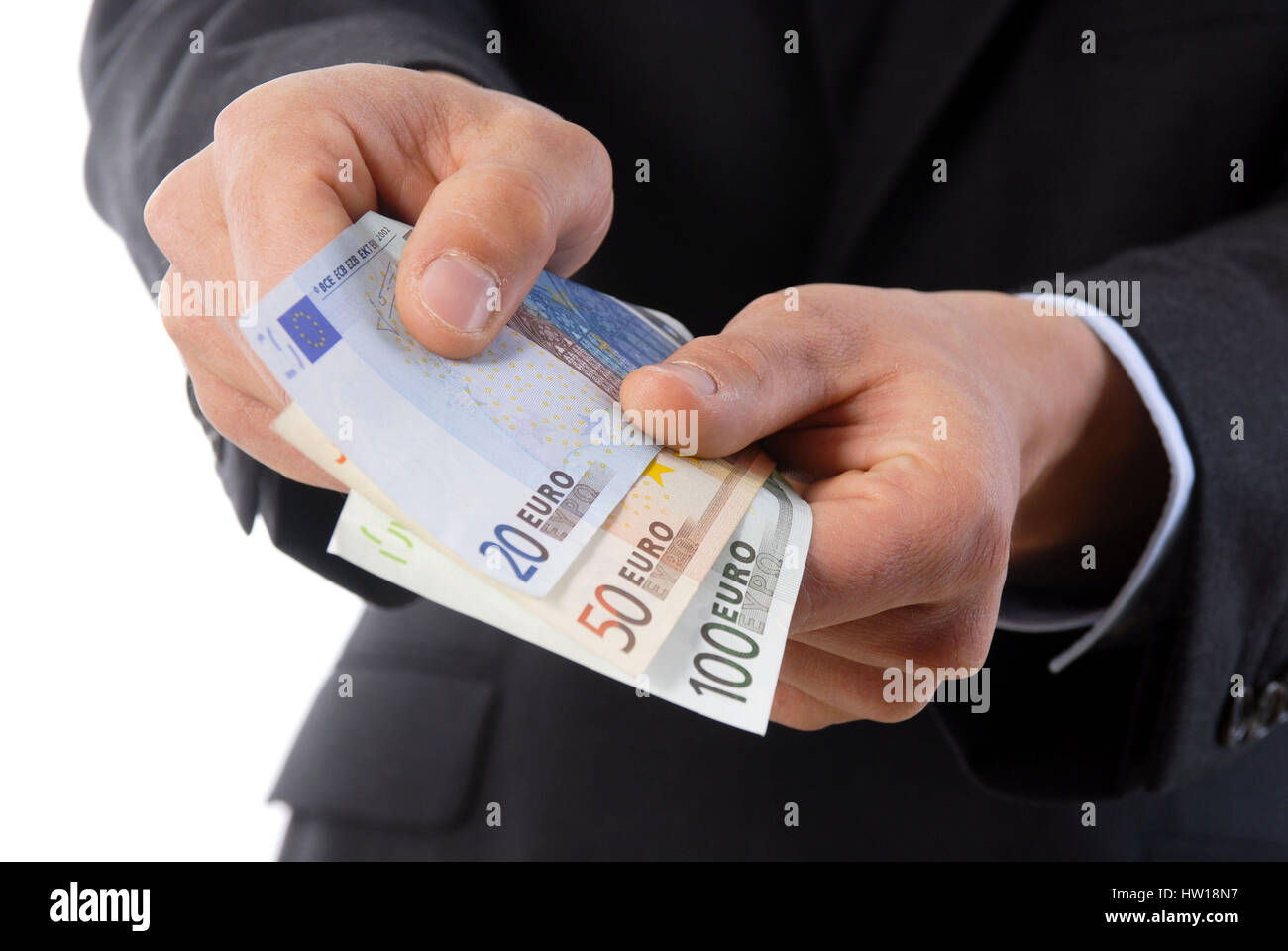 Corruzione , Bestechung Foto Stock