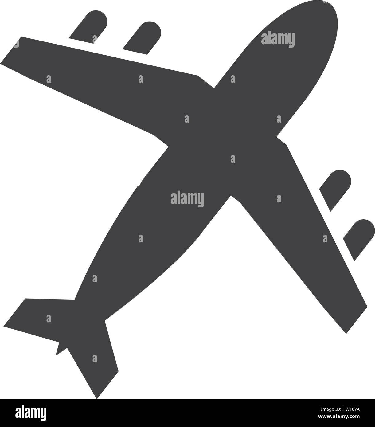 Icona airport design vettoriali Illustrazione Vettoriale
