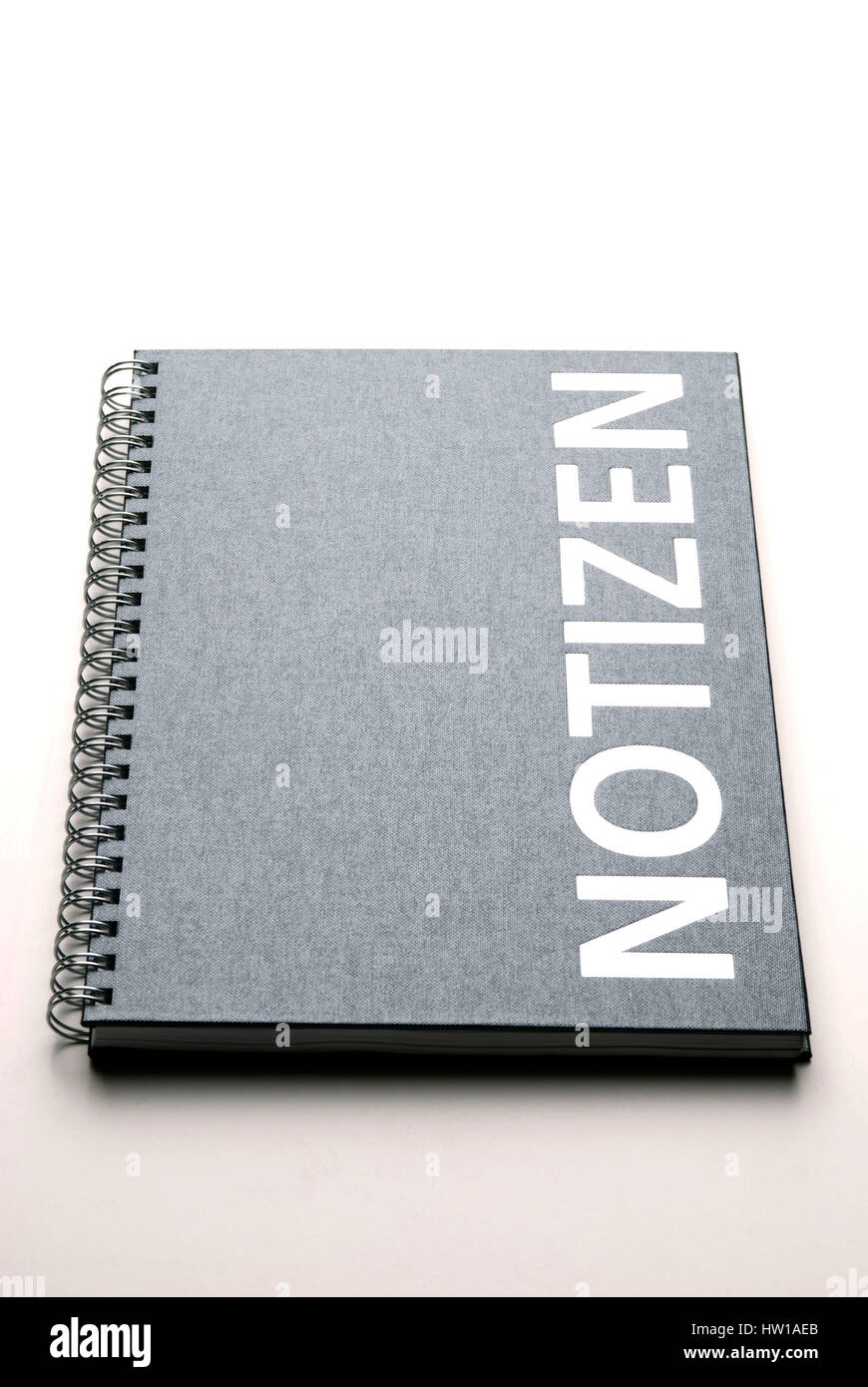 Notebook, Notizbuch Foto Stock
