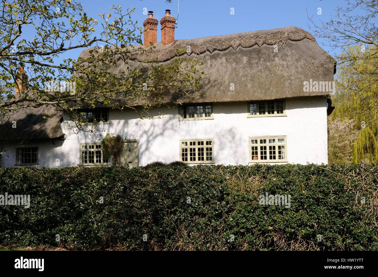 Crawley Park Farm, Husborne Crawley, Bedfordshire, risale al XVII secolo Foto Stock