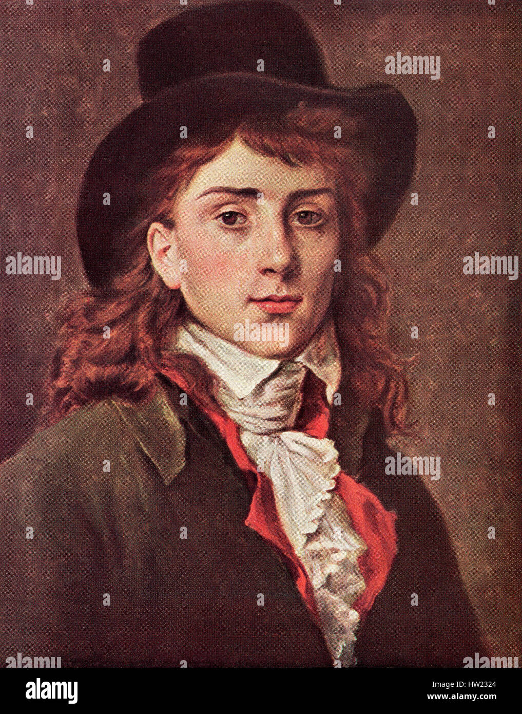 Antoine-Jean Gros, 1771 - 1835, aka Baron Gros. La storia della Francia e pittore neoclassico. . Foto Stock