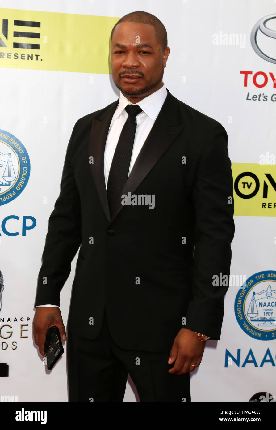 Xlviii NAACP Image Awards a Pasadena Conference Center - Arrivi con: Xzibit, Alvin Nathaniel Joiner dove: Pasadena, California, Stati Uniti quando: 11 Feb 2017 Foto Stock