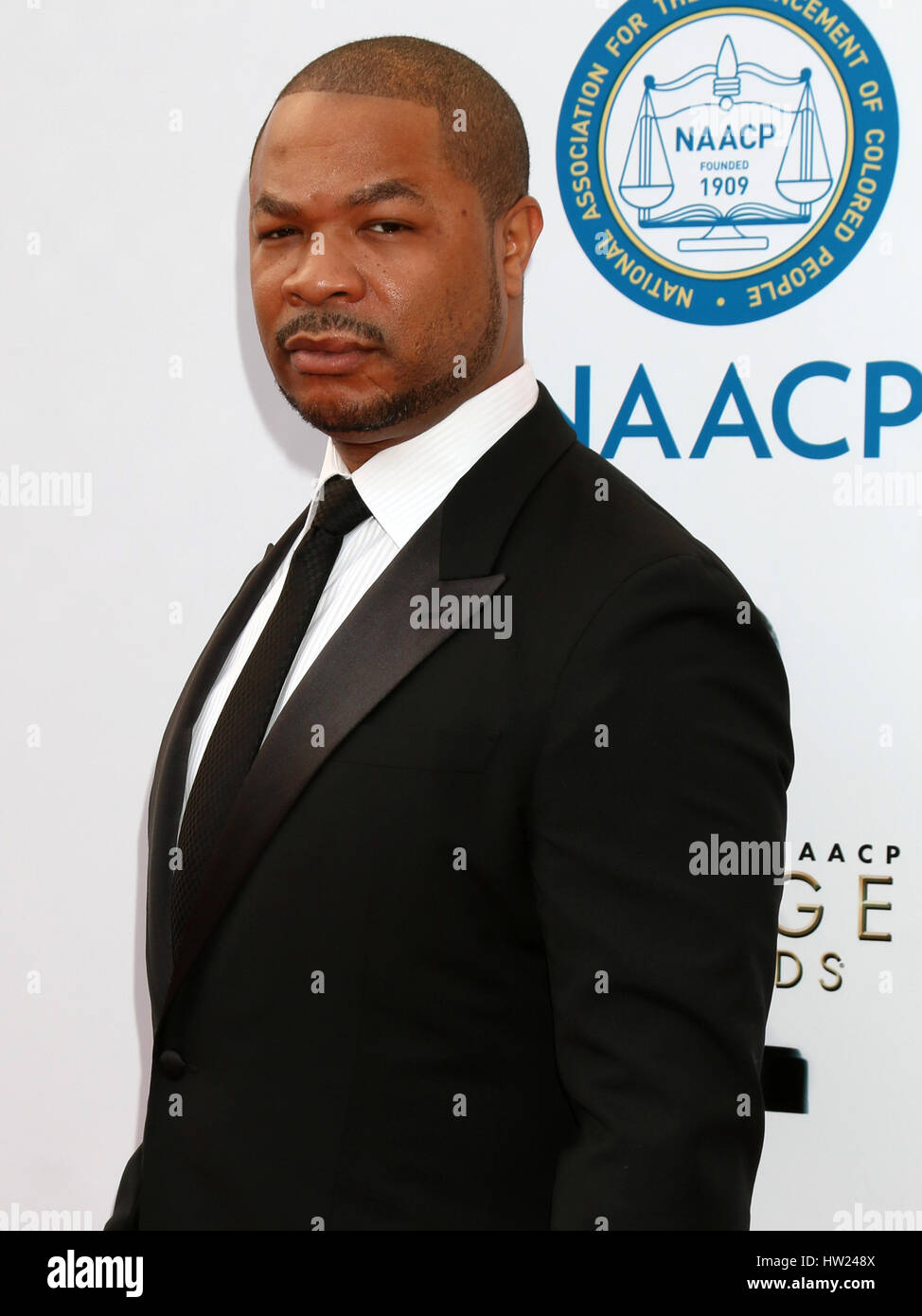Xlviii NAACP Image Awards a Pasadena Conference Center - Arrivi con: Xzibit, Alvin Nathaniel Joiner dove: Pasadena, California, Stati Uniti quando: 11 Feb 2017 Foto Stock
