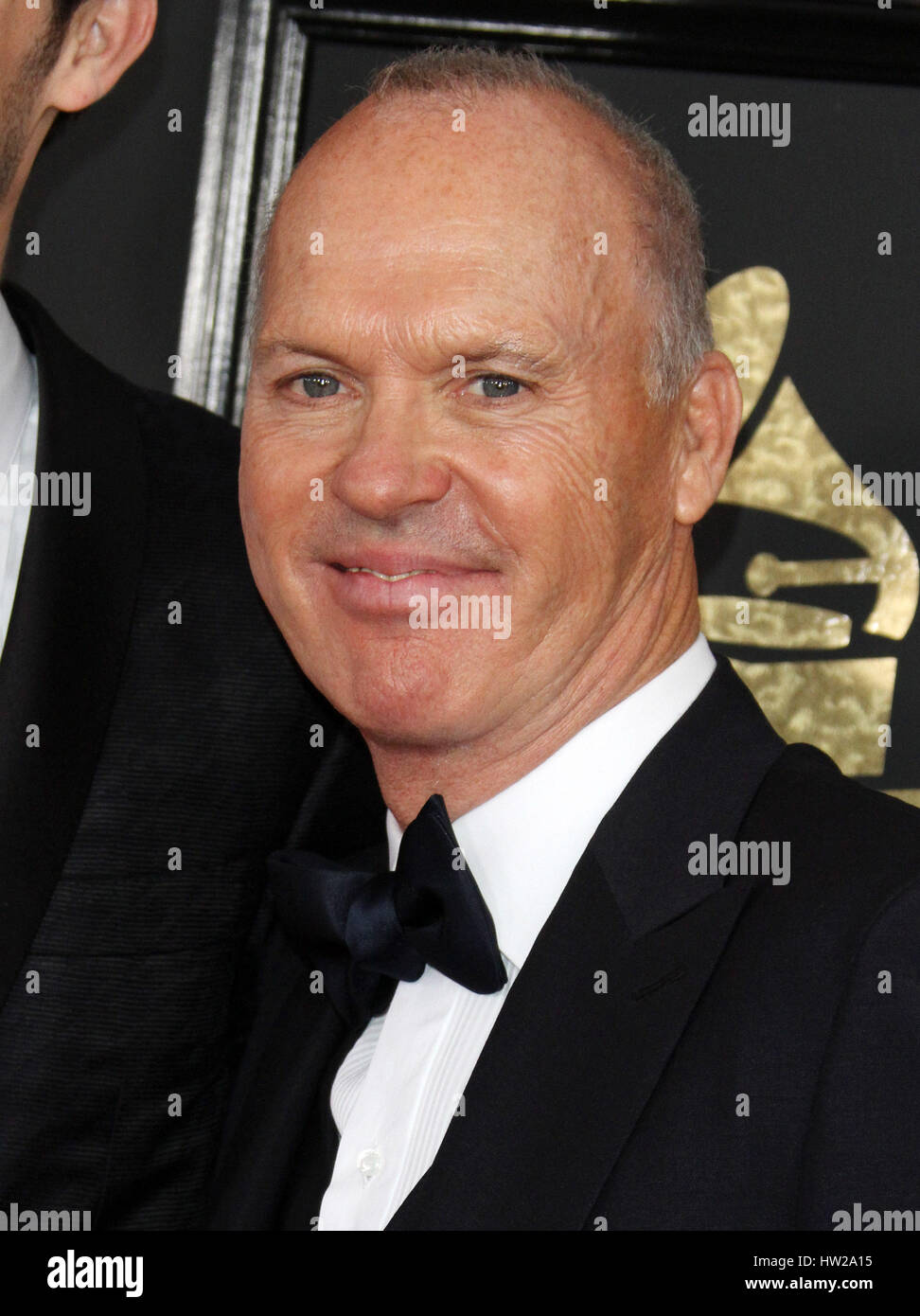59Th Annual Grammy Awards 2017 gli arrivi presso lo Staples Center di Los Angeles. Dotato di: Michael Keaton dove: Los Angeles, California, Stati Uniti quando: 12 Feb 2017 Foto Stock